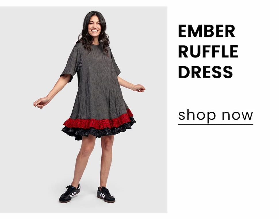 Ember Ruffle Dress