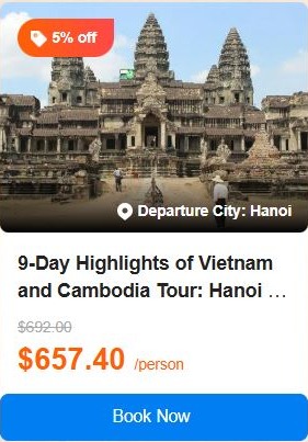 9-Day Highlights of Vietnam and Cambodia Tour: Hanoi to Siem Reap 5.0 (0 reviews) Tour Code: 683838