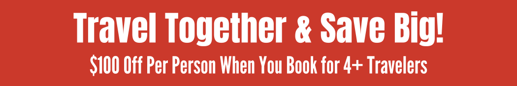 Europe Summer Travel - $100 off per person wehn you book 4+ travelers