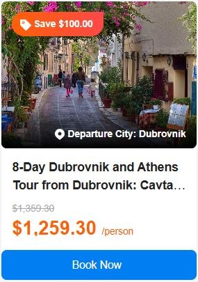 8-Day Dubrovnik and Athens Tour from Dubrovnik: Cavtat, Tirana, Ohrid, Kalabaka | Ticket Admission Included | Hotel Breakfasts Included 5.0 (0 reviews) Tour Code: 737178