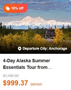 4-Day Alaska Summer Essentials Tour from Anchorage: Whittier, Hatcher Pass and Talkeetna 5.0 (21 reviews) Tour Code: 486342