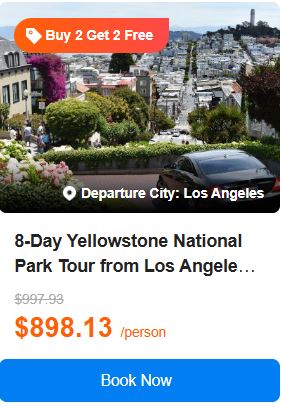 8-Day Yellowstone National Park Tour from Los Angeles · Lake Tahoe, Grand Teton National Park, Lower Antelope Canyon, Grand Canyon National Park and Las Vegas 5.0 (0 reviews) Tour Code: 720774