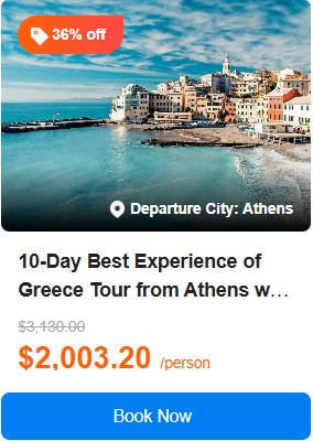 10-Day Best Experience of Greece Tour from Athens with Airport Transfers: Mycenae, Delphi, Meteora and Santorini | Temple of Olympian Zeus | Acropolis Museum 5.0 (0 reviews) Tour Code: 735885