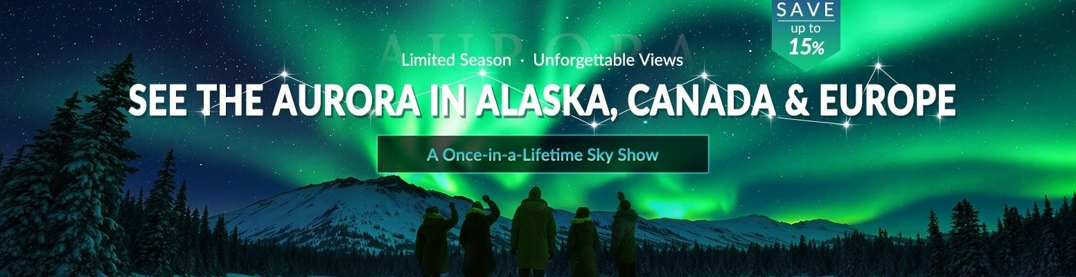 Aurora in Alaska, Canada & Europe