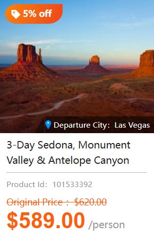 3-Day Luxury VIP Western USA Tour from Los Angeles【Max 14 Pax Small Group】: Seven Magic Mountains, MSG Sphere, Las Vegas Sign 5.0 (5 reviews) Tour Code: 714291