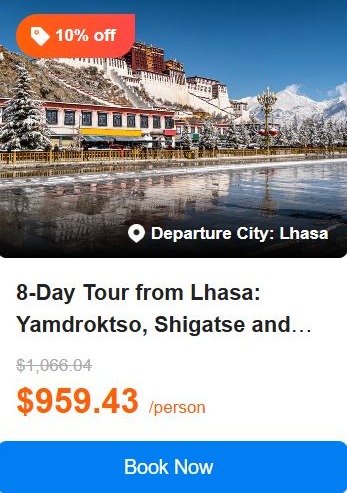 8-Day Tour from Lhasa: Yamdroktso, Shigatse and Mt. Everest | Small Group Tour of 15 Pax 5.0 (0 reviews) Tour Code: 673581