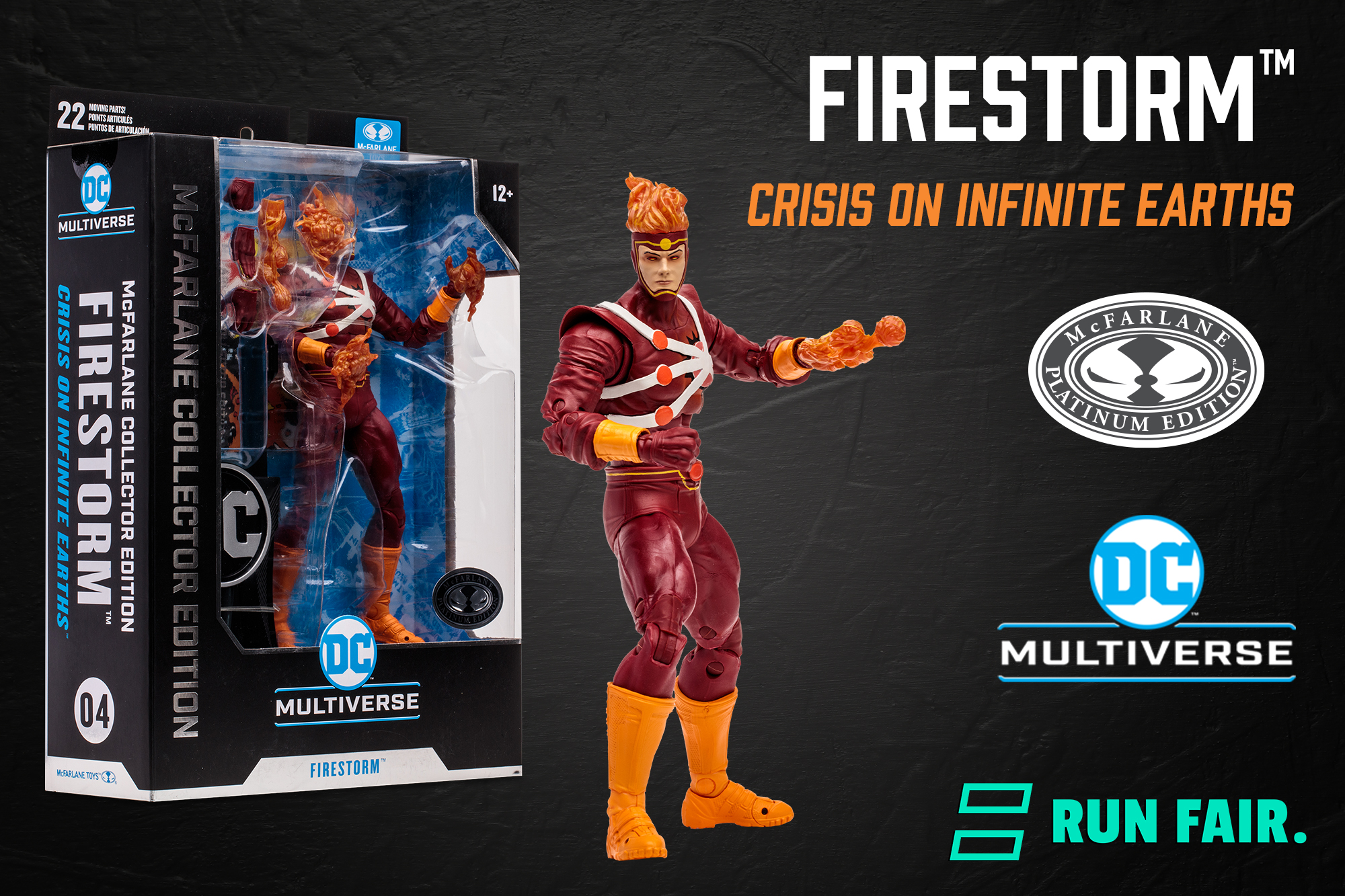 Firestorm Platinum CHASE McFarlane Collectors Edition Enter Today! McFarlane Toys