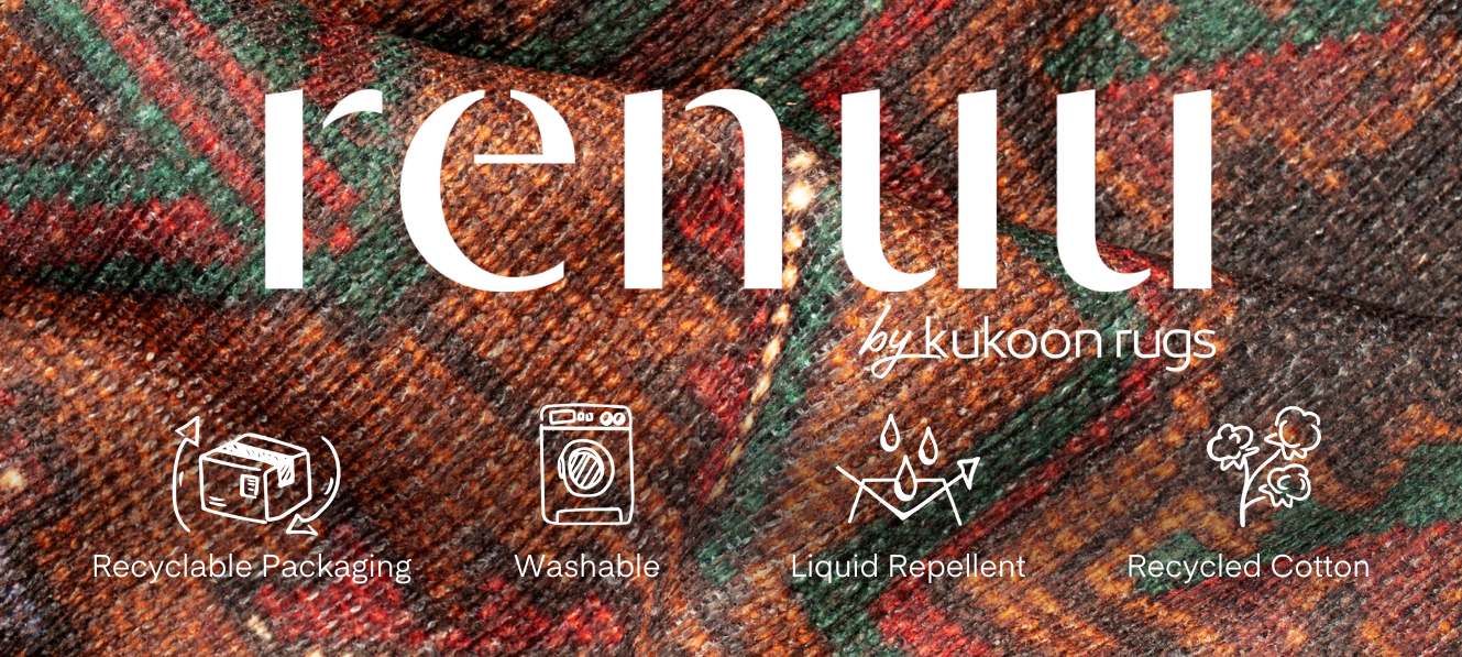 Revive Your Home with Stain Resistant EcoRugs Kukoon Rugs