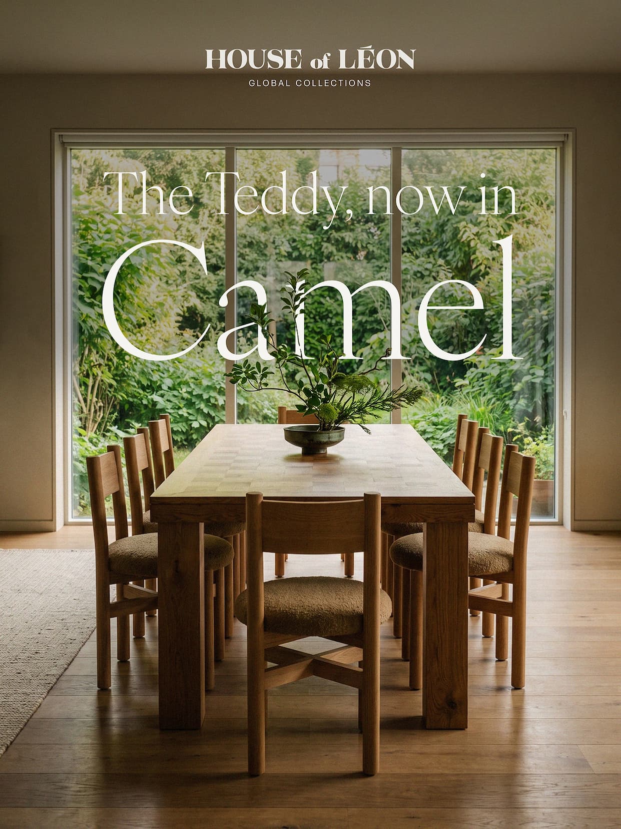 The Teddy, now in Camel.