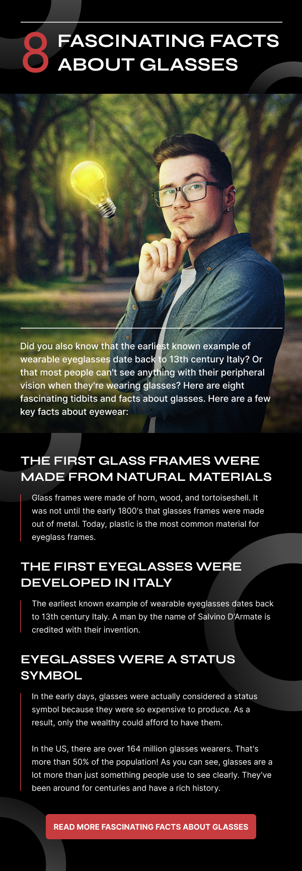 Fascinating Facts about Glasses Designer Optics