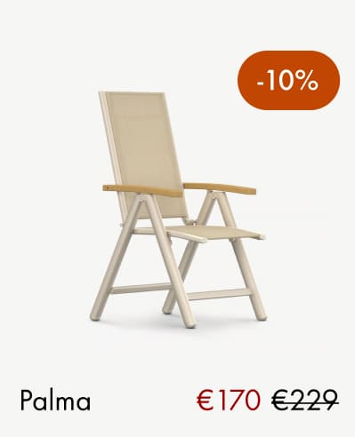 Palma reclining outdoor dining chair