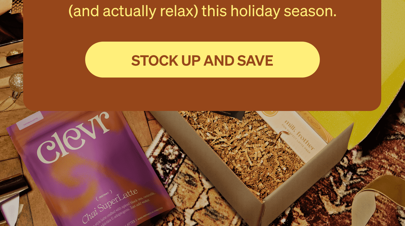 STOCK UP AND SAVE >>