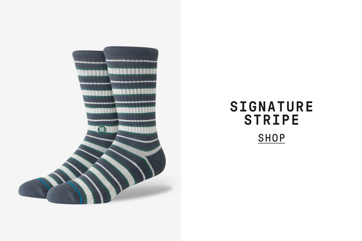 SIGNATURE STRIPE CREW