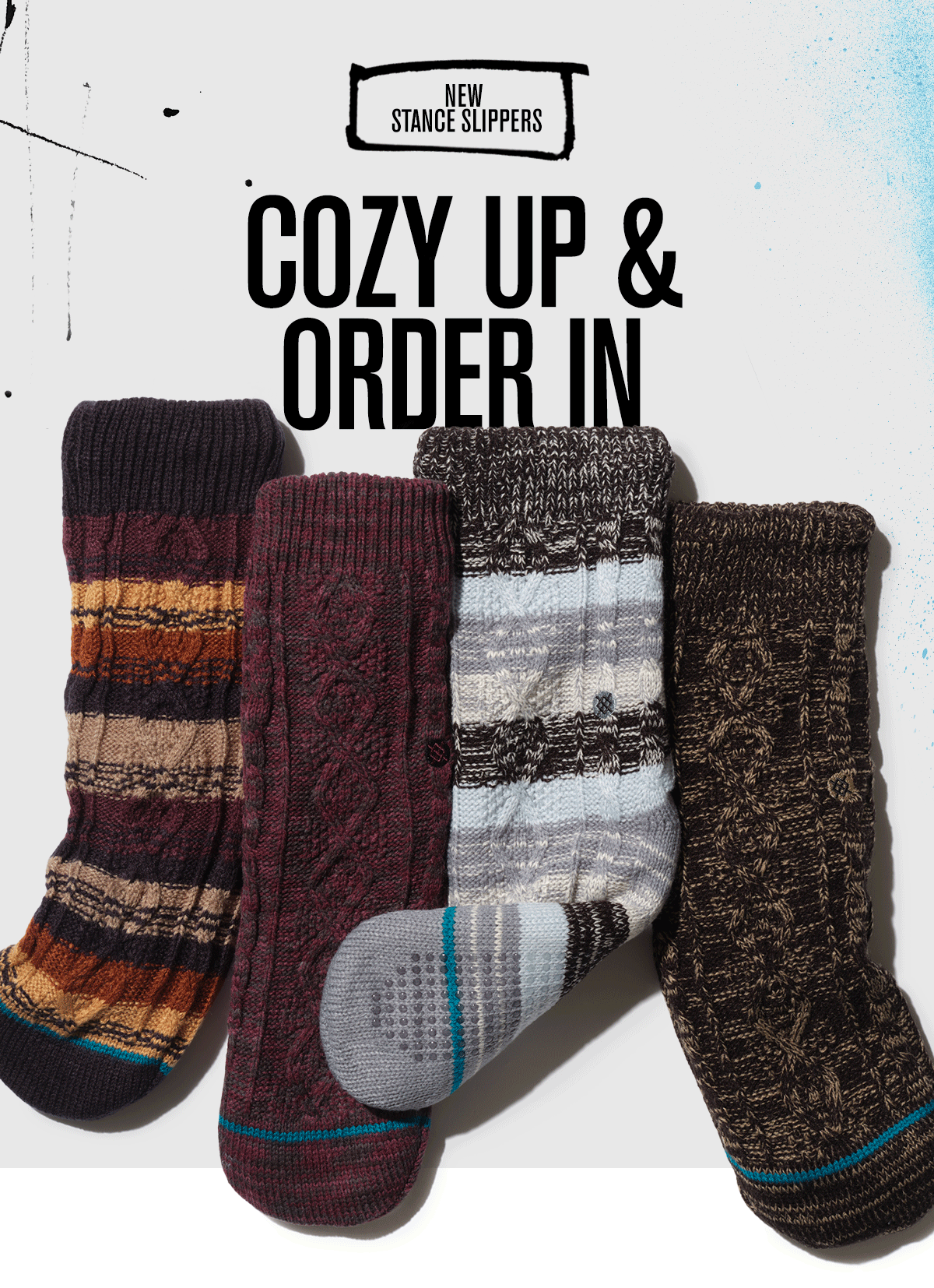 It’s Officially Slipper Season Stance