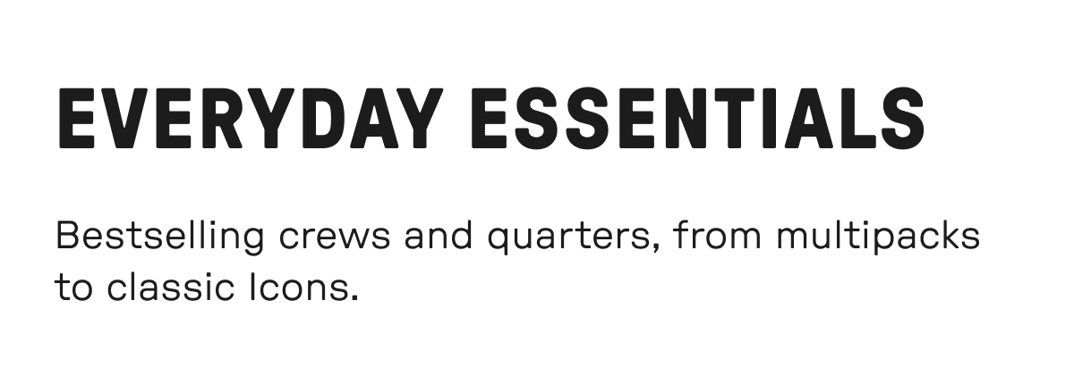 Everyday Essentials