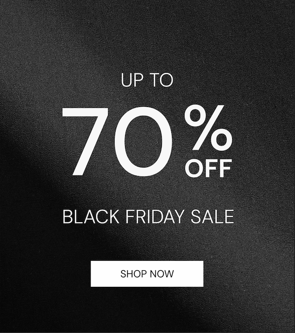 Black Friday Sales Up to 70% Off