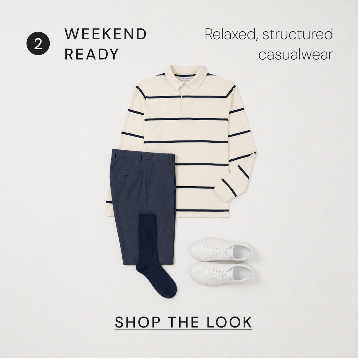 Rugby Shirt + Chino
