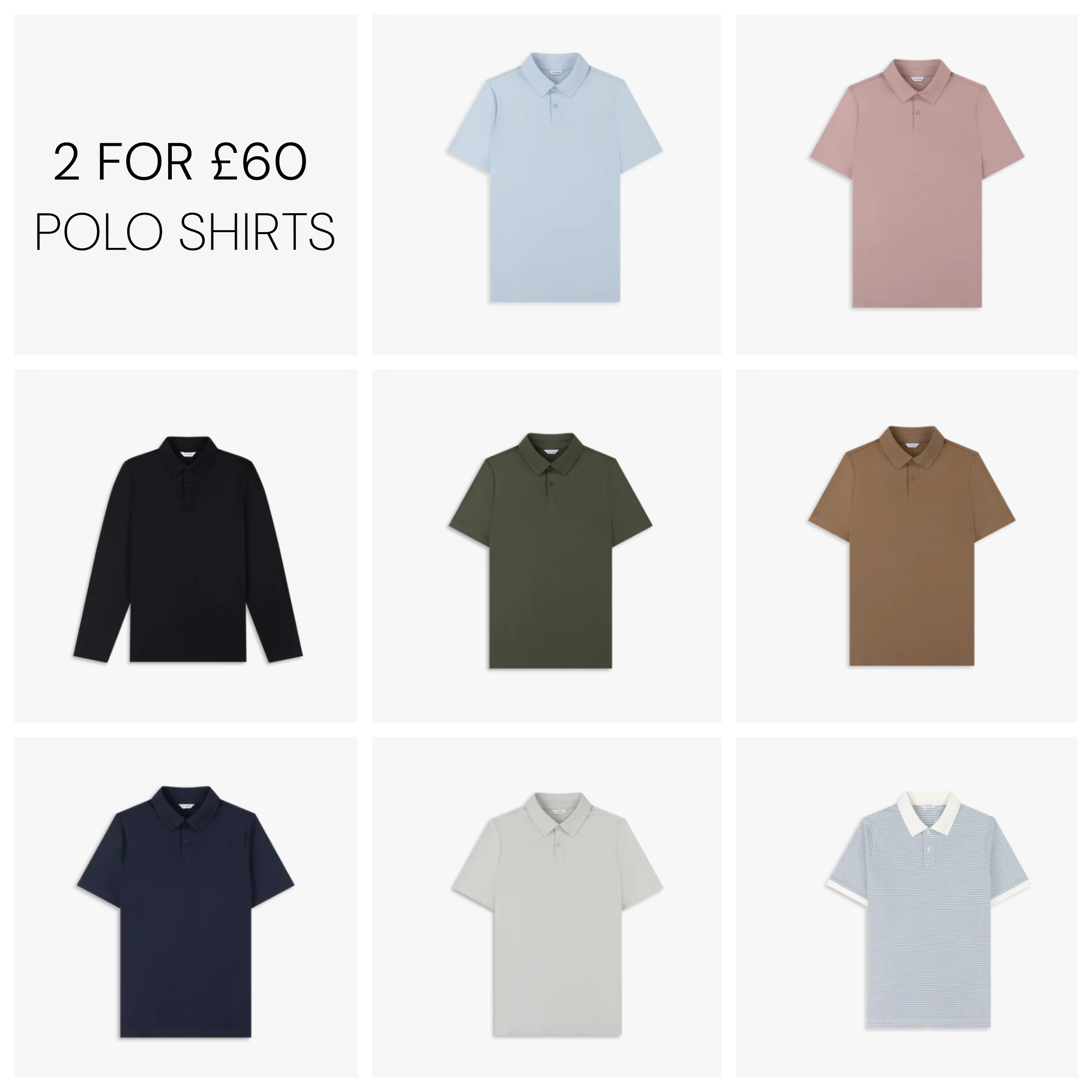 Polo Shirt Grid