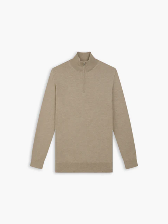 Oatmeal Quarterzip