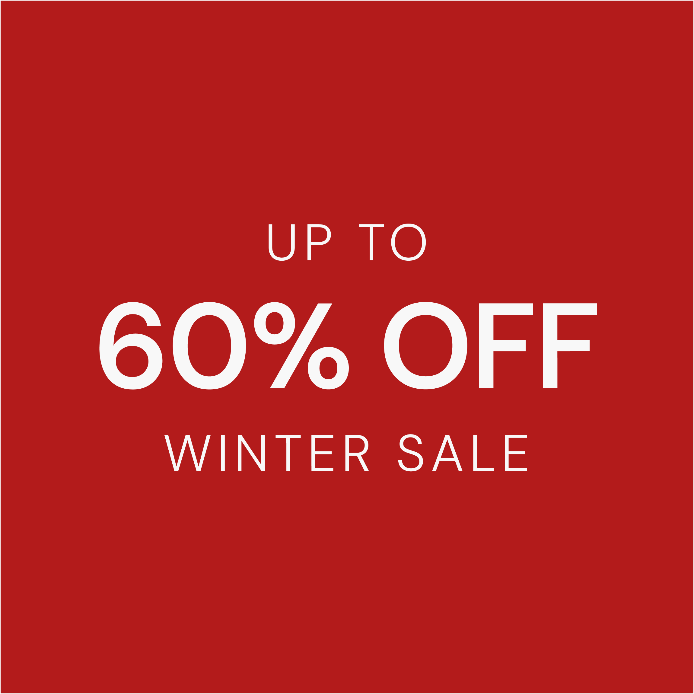 Winter Sale