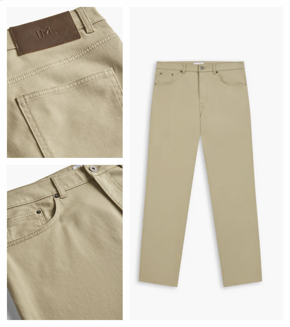5 Pocket Jean - Khaki