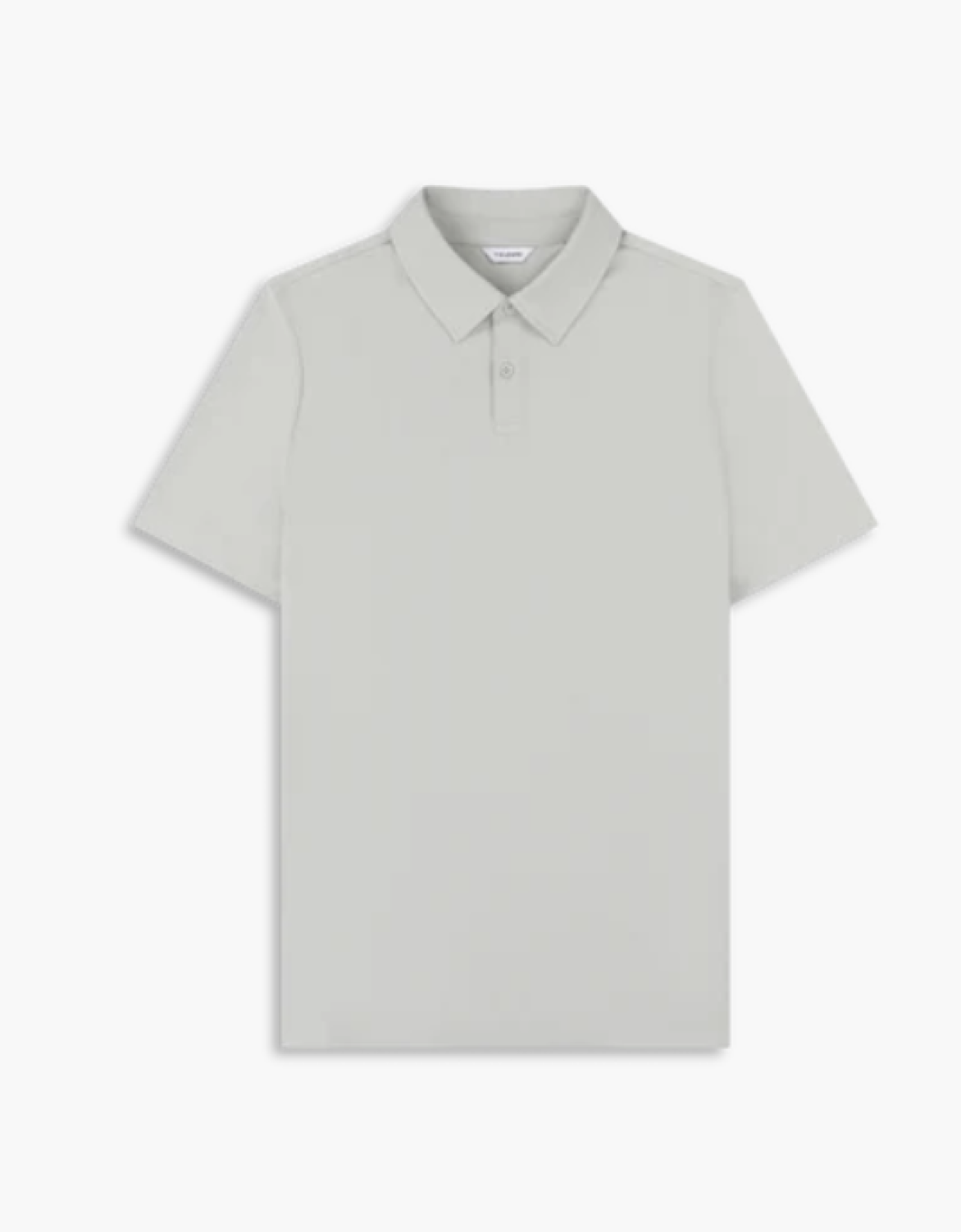 Grey Pique Polo