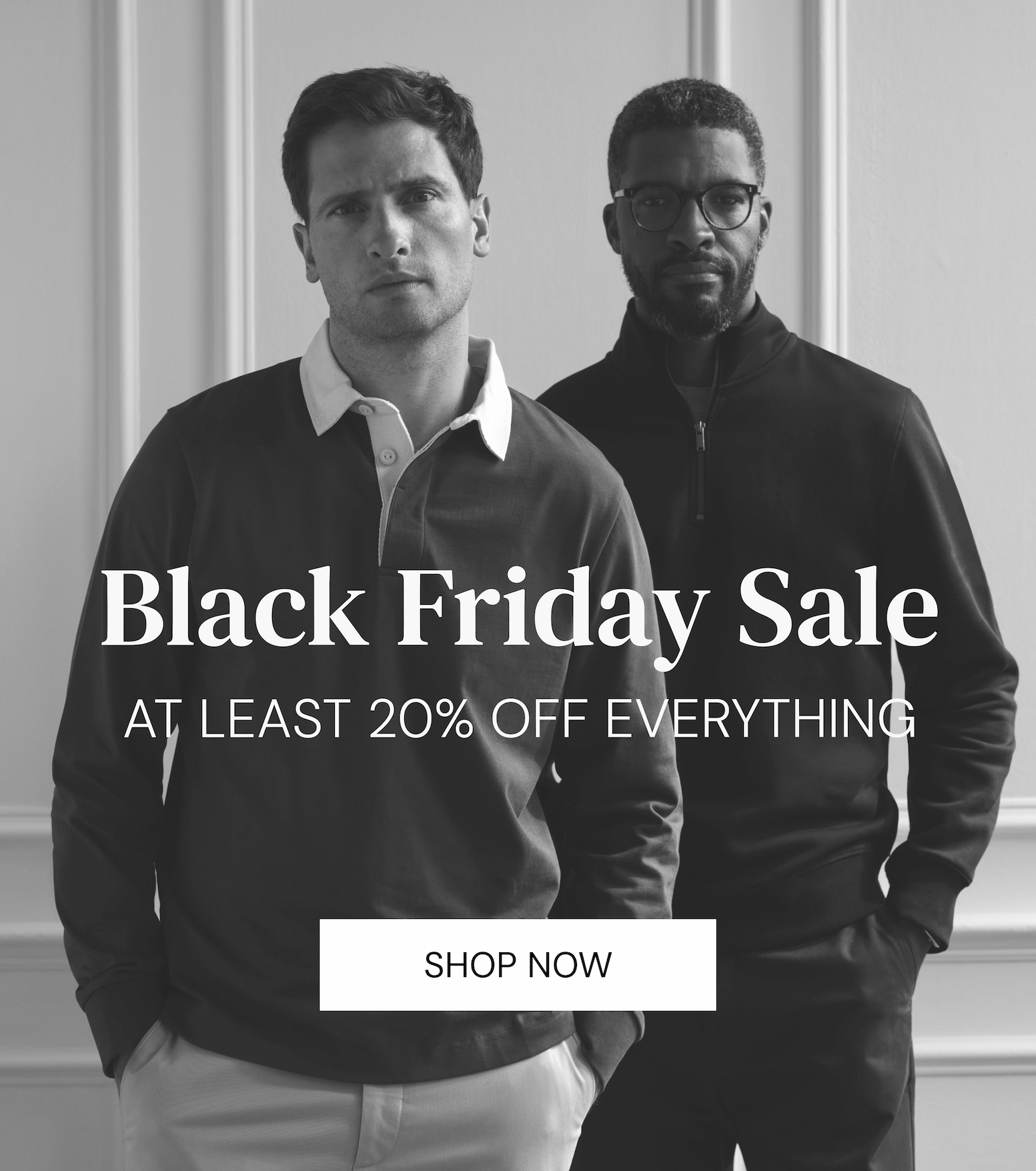 At Least 20% off Everything 