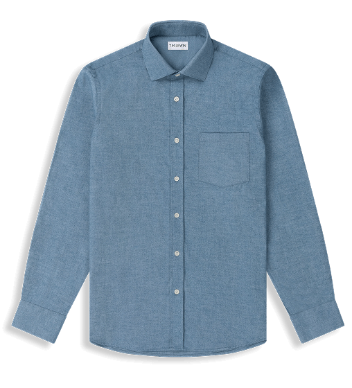 blue flannel shirt 