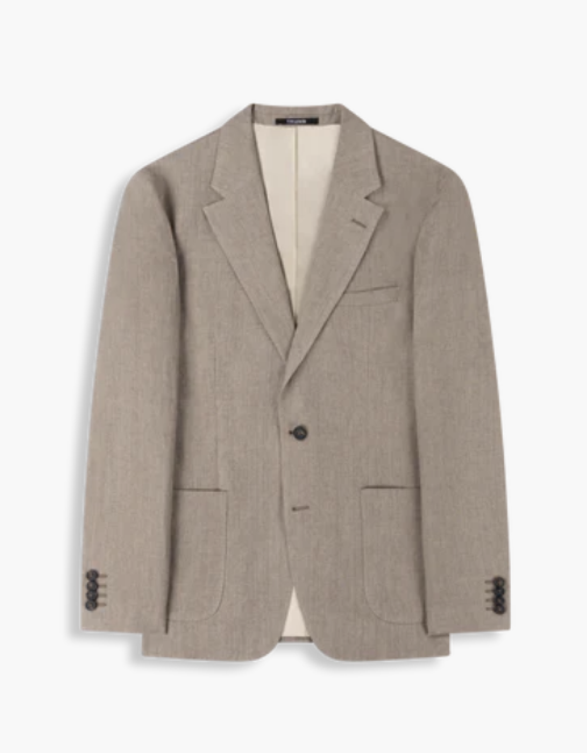 Taupe Linen Blazer