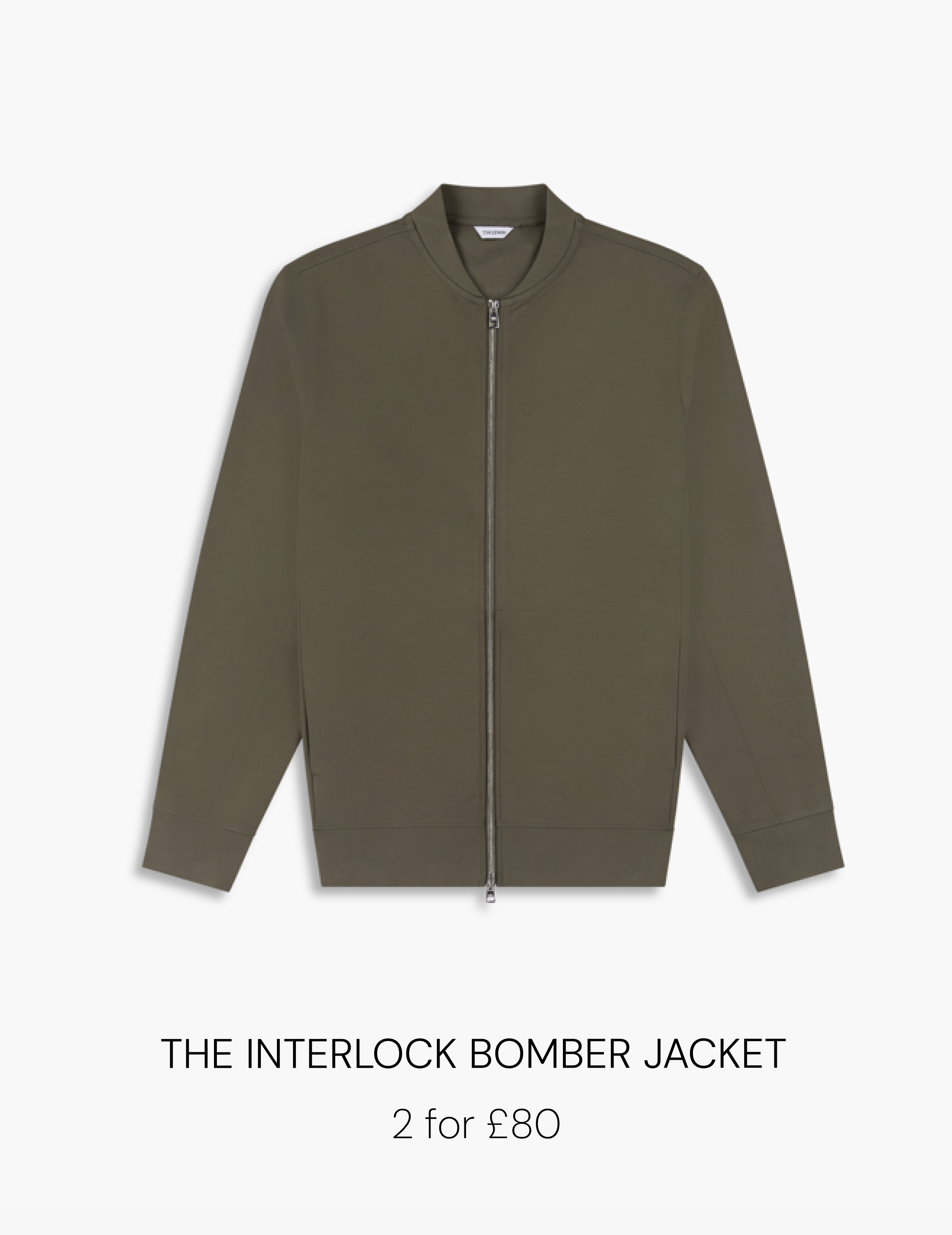 Interlock Bomber Jacket