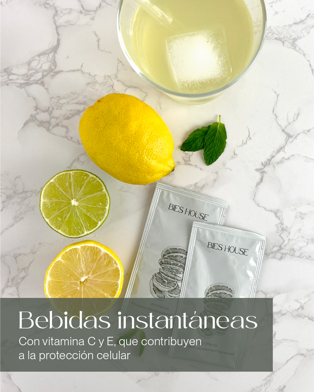Bebidas Instantáneas BIES House — 5 sabores