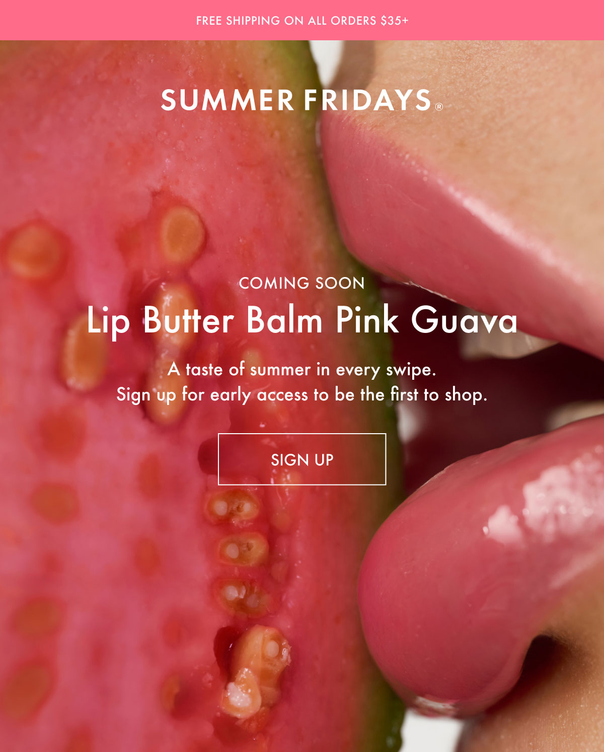 Lip Butter Balm Pink Guava