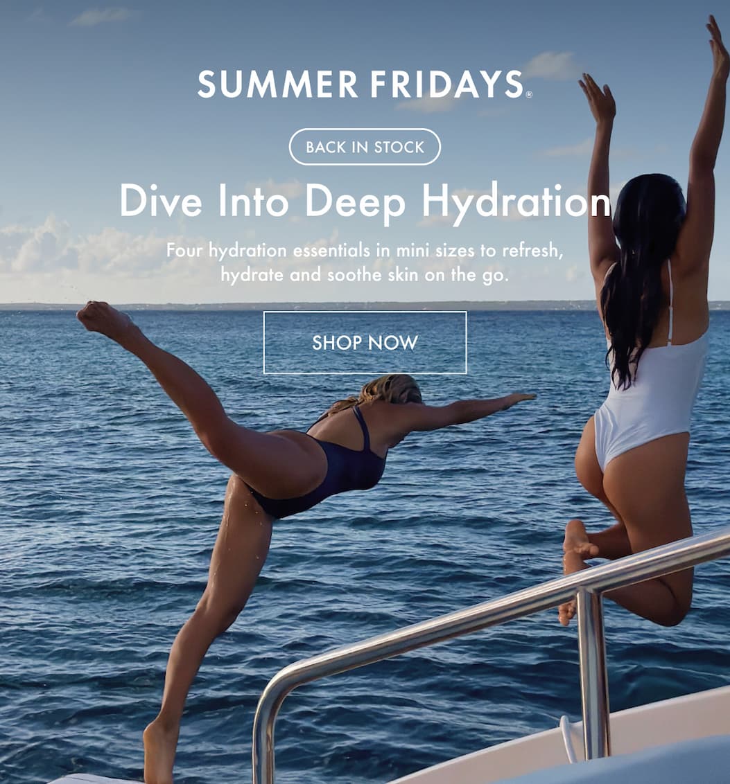 Back in Stock: Dive into Deep Hydration - Shop Now