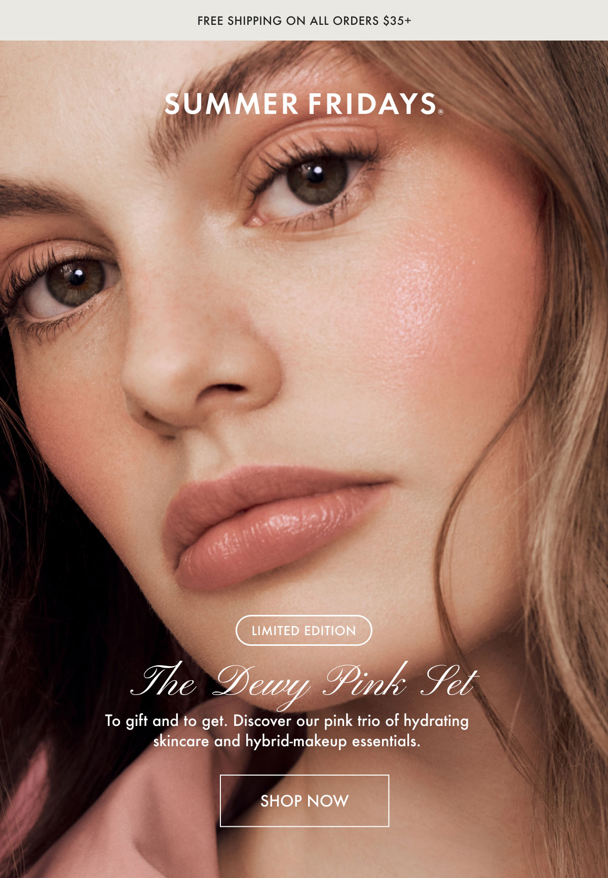The Dewy Pink Set - Shop Now