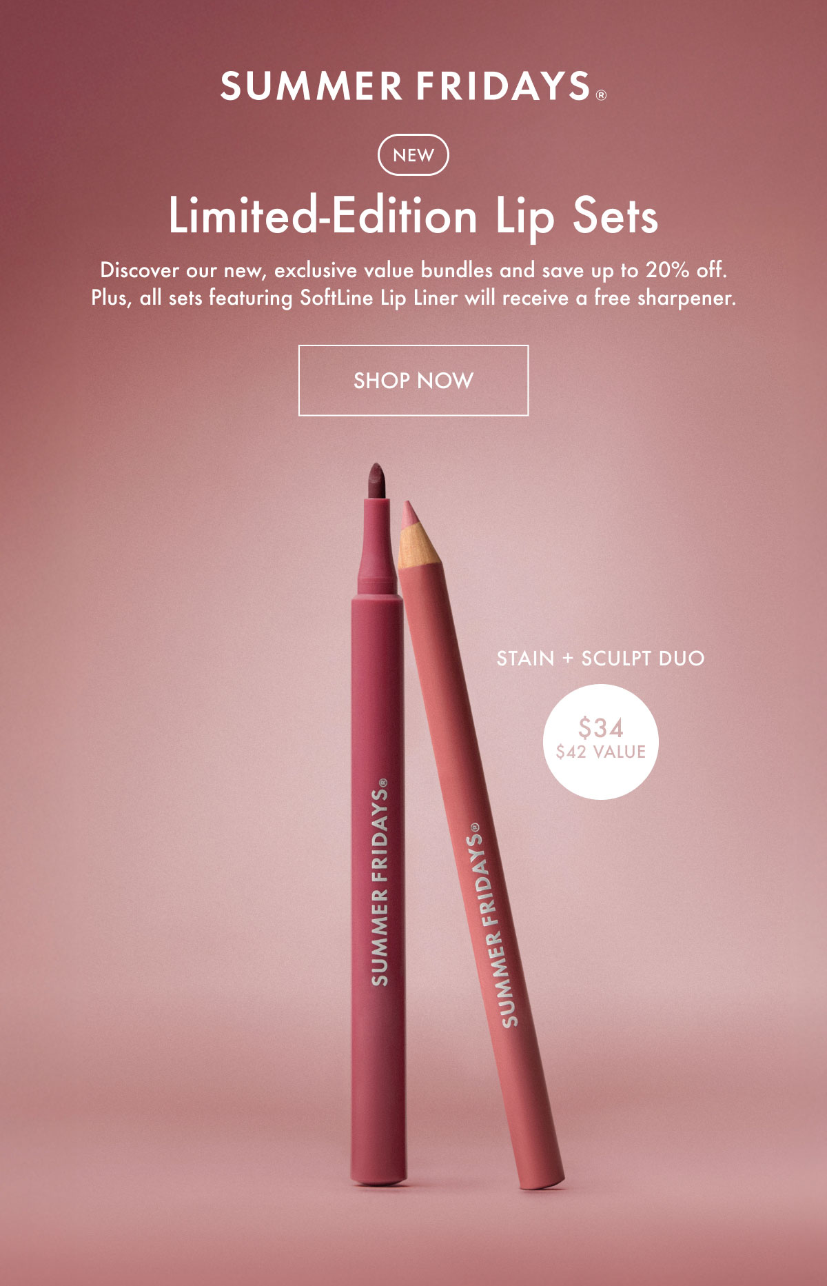 Limited-Edition Lip Sets - Shop Now