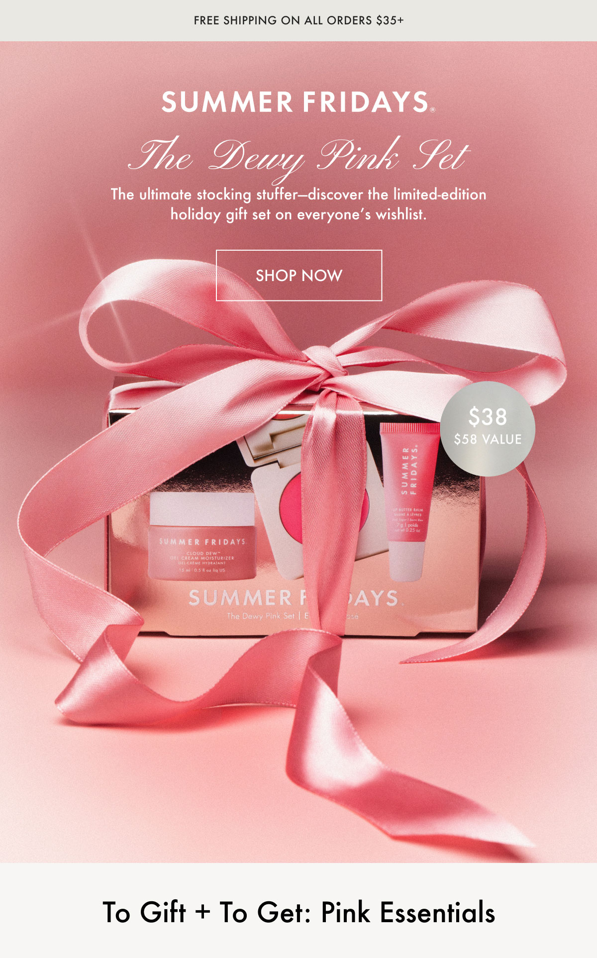 The Dewy Pink Set - Shop Now