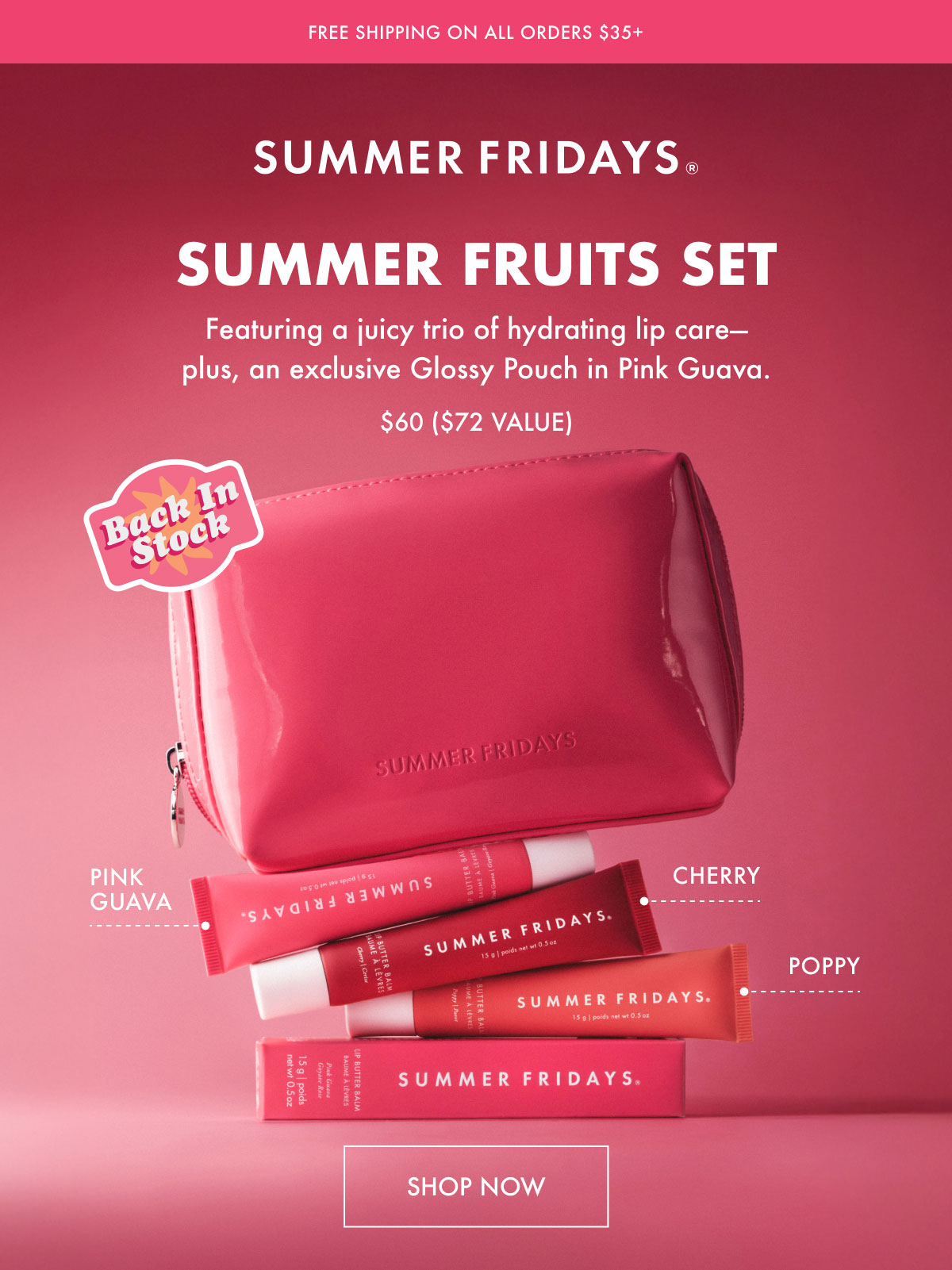 Summer Fruits Set
