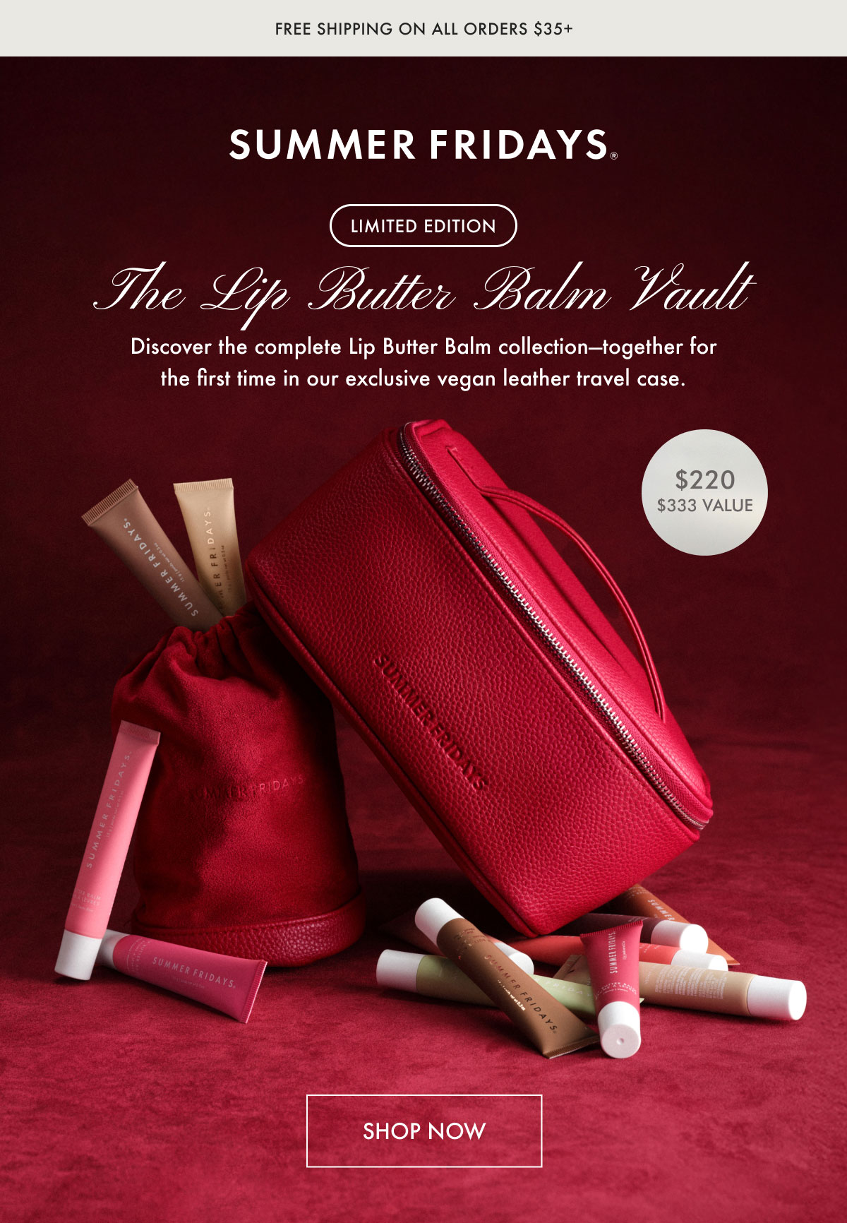 The Lip butter Balm Vault