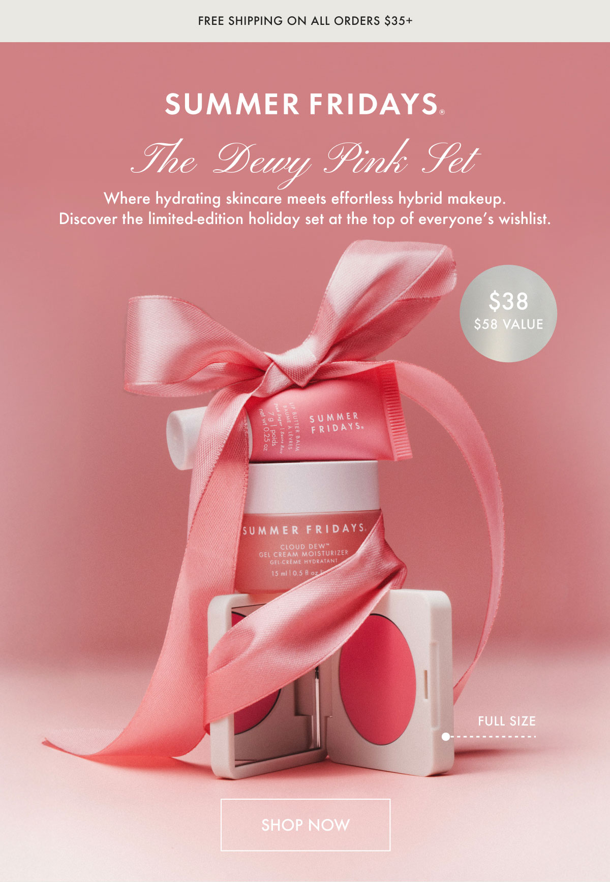 The Dewy Pink Set - Shop Now