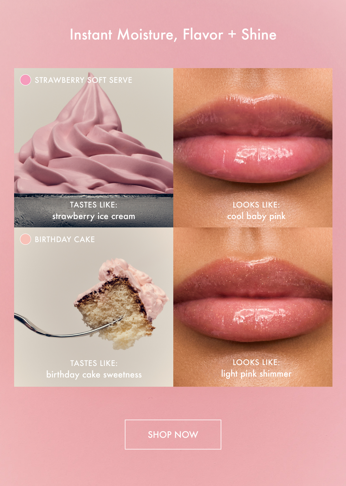 Instant Moisture, Flavor + Shine - Shop Now