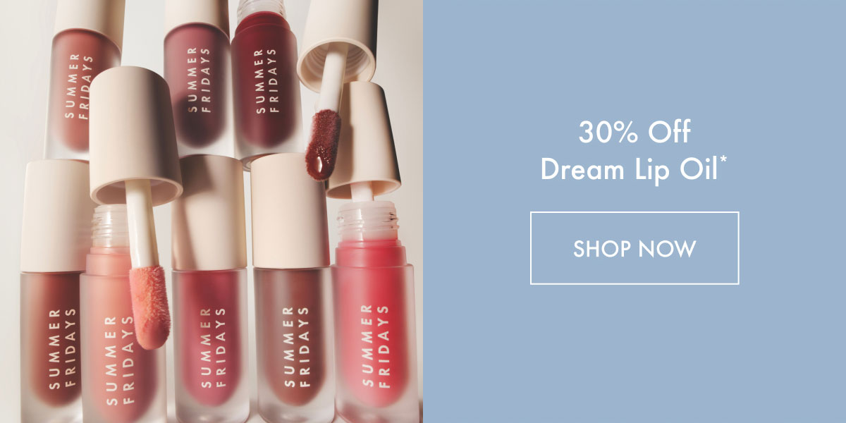 30 Percent Off Dream Lip Oil - Shop Now