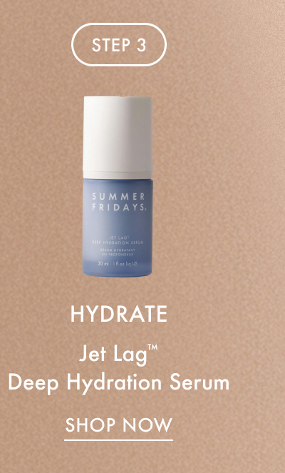 Jet Lag Deep Hydration Serum - Shop Now