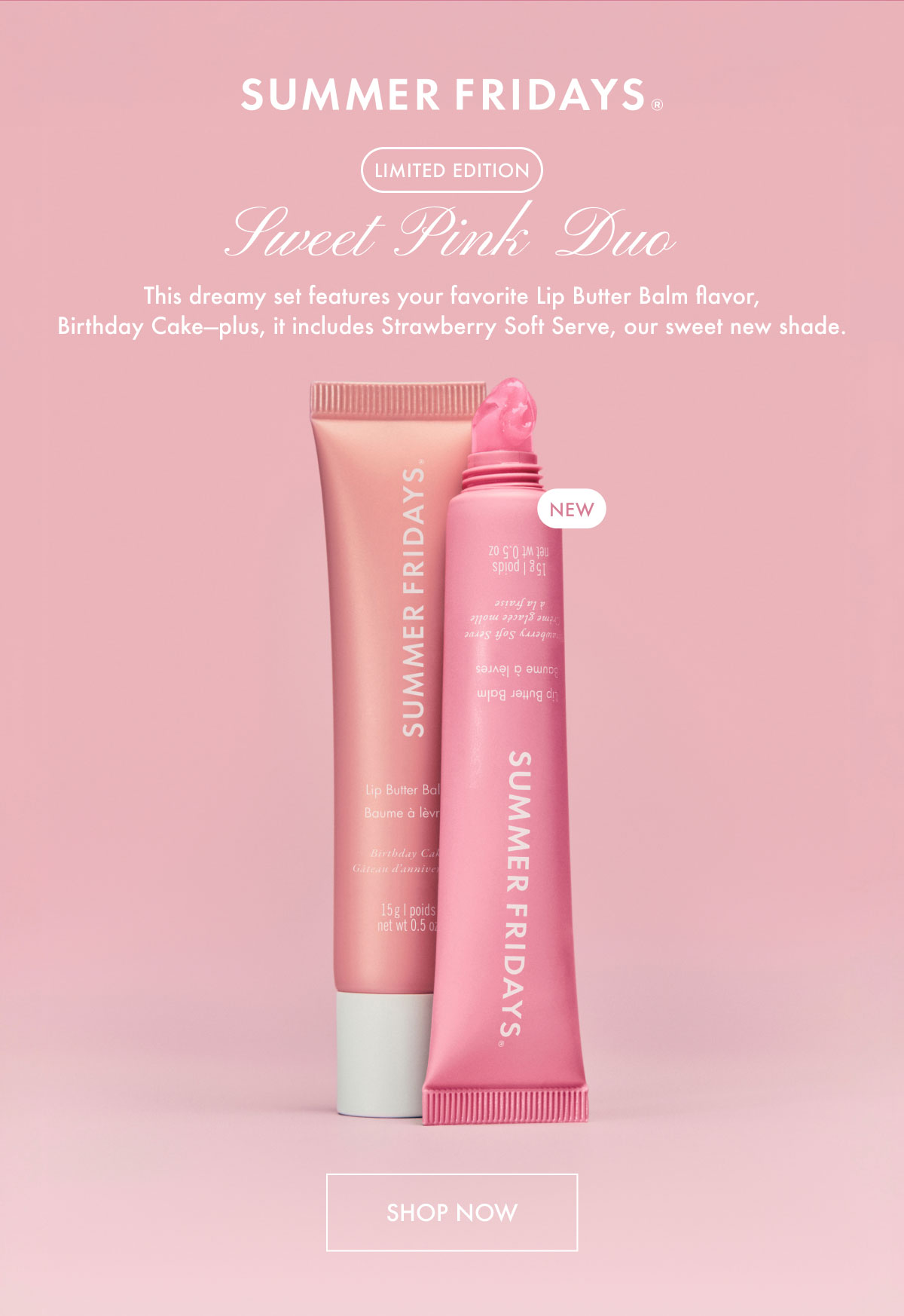 Limited Edition Sweet Pink Duo - Shop Now