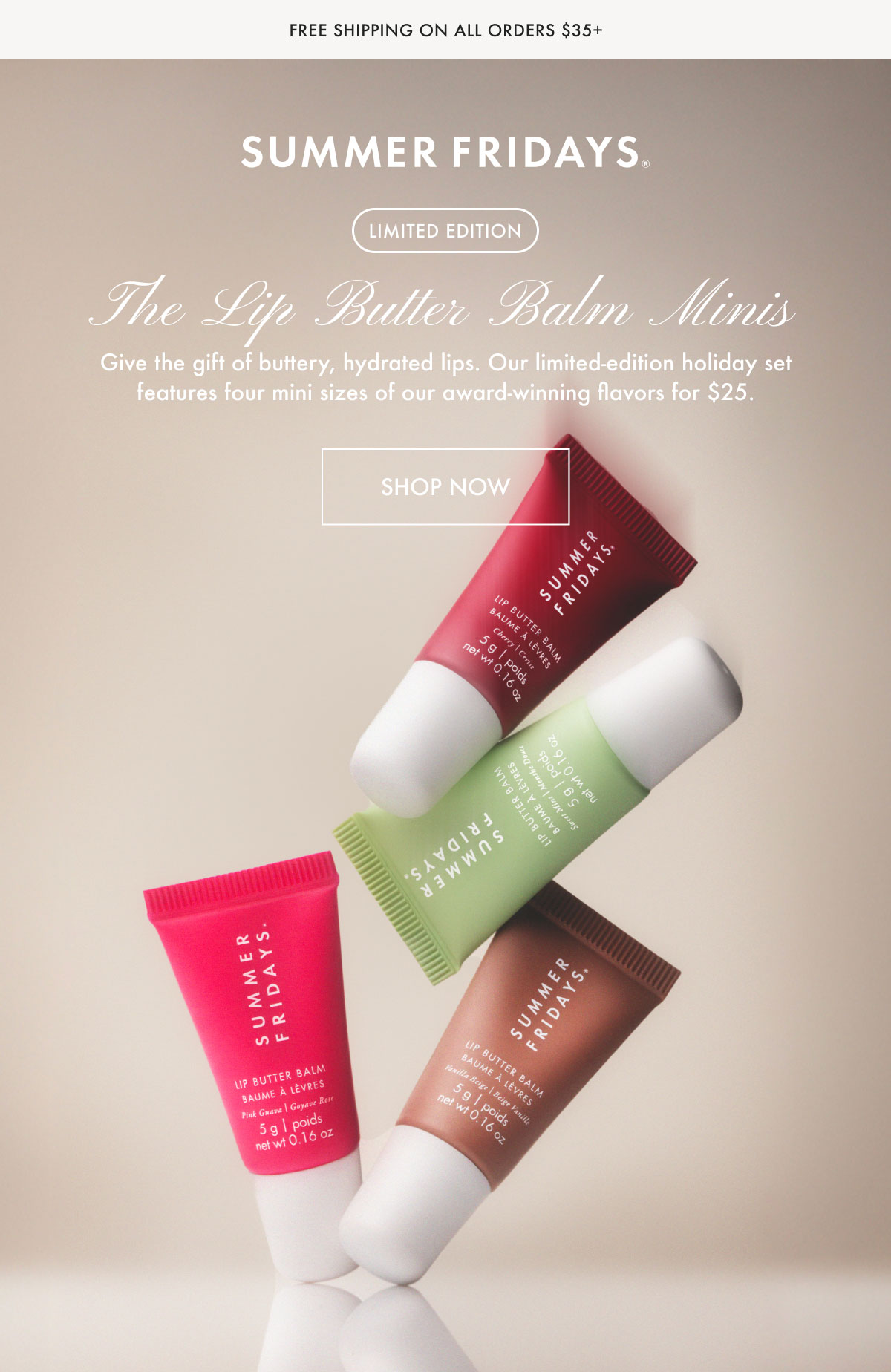 The Lip Butter Balm Minis - Shop Now