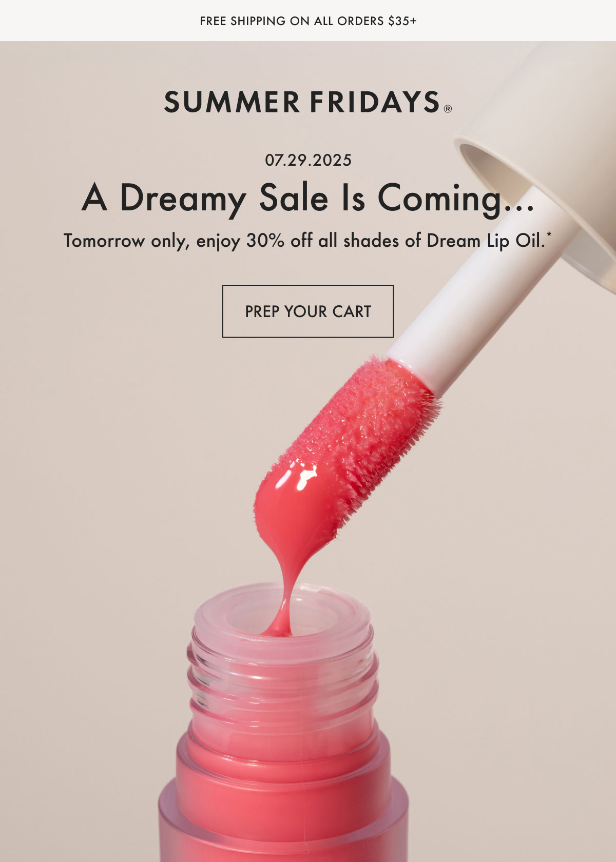 A Dreamy Sale Is Coming