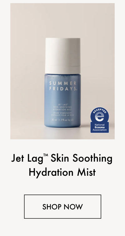 Jet Lag Skin Soothing Hydration Mist