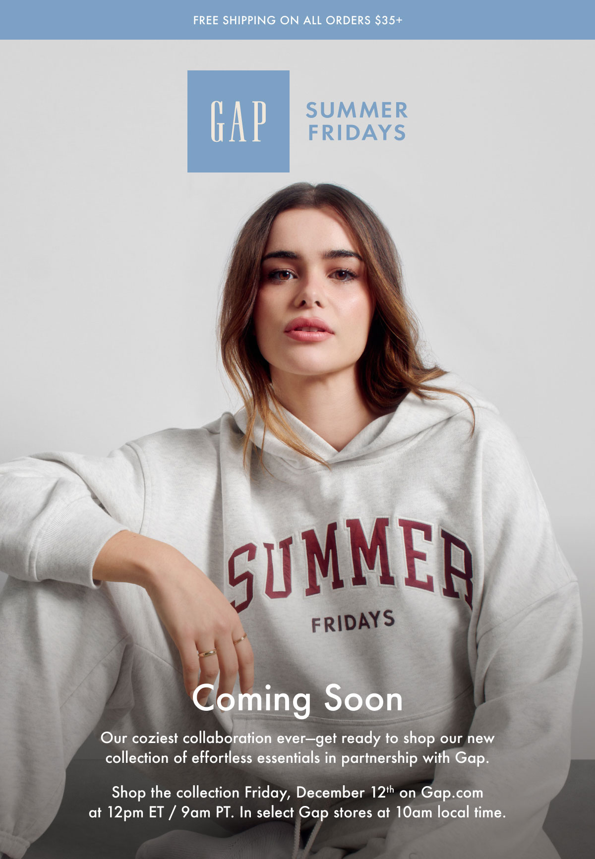 Coming Soon: Gap × Summer Fridays
