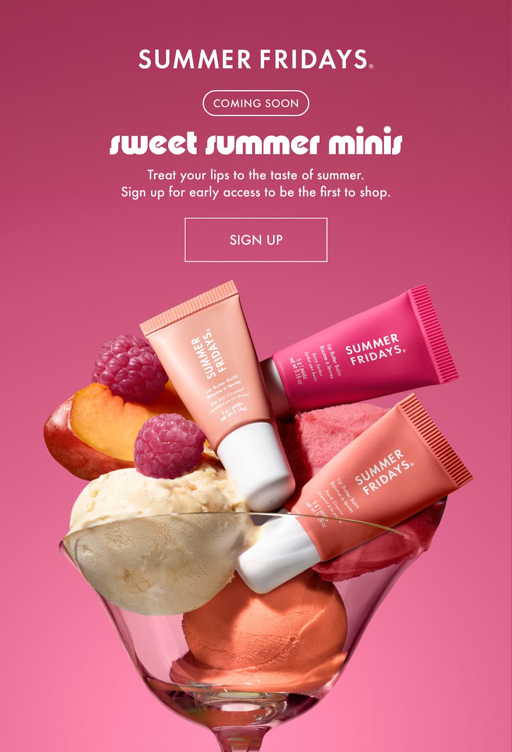 Coming Soon: Sweet Summer Minis - Sign Up