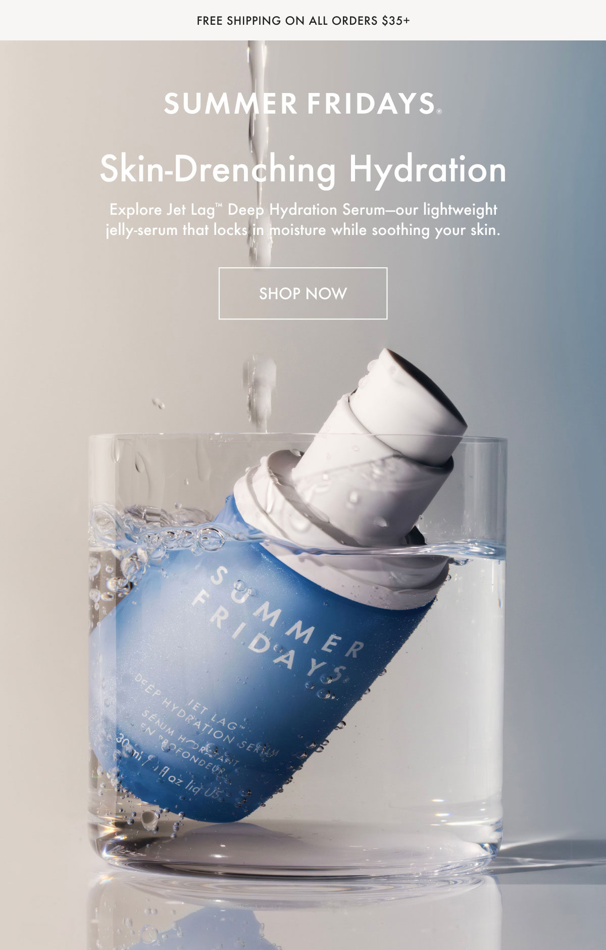 Jet Lag Deep Hydration Serum - Shop Now