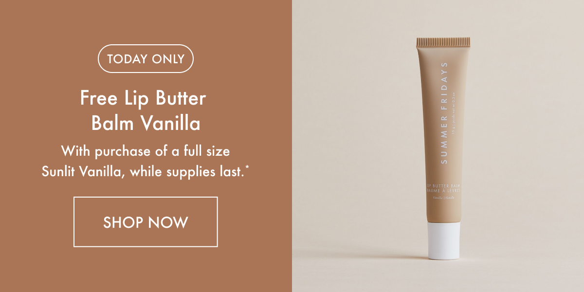 Free Vanity Travel Bag in Vanilla with Purchase